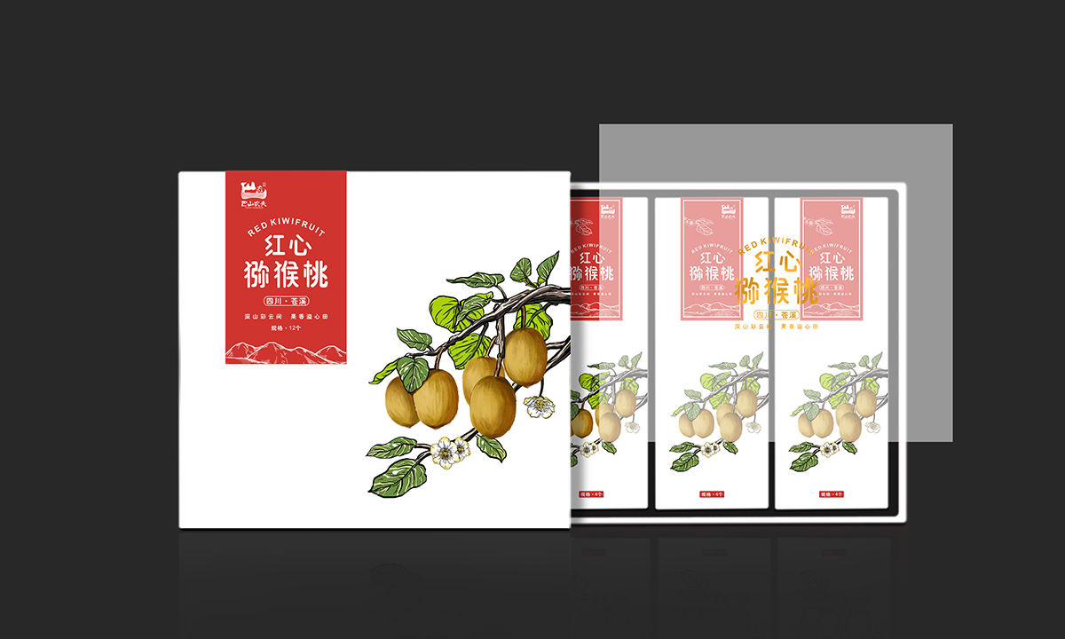 巴山农夫猕猴桃包装
